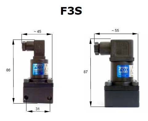 Механические реле давления серии F3S